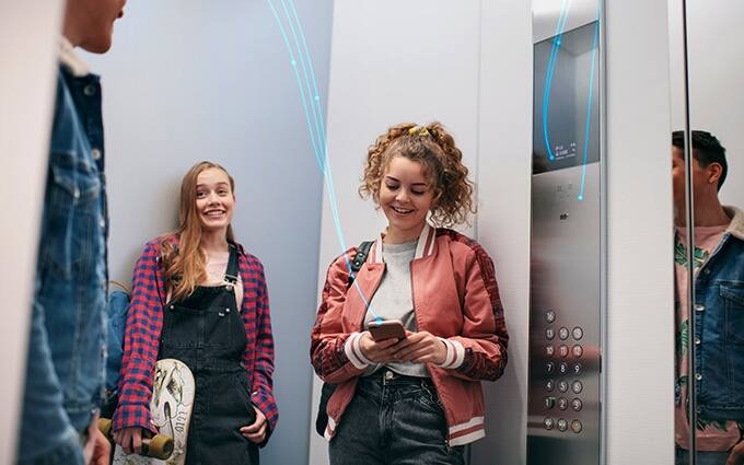 Yeni! KONE DX asansörler burada